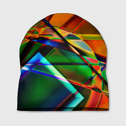 Шапка Разноцветное стекло, цвет: 3D-принт