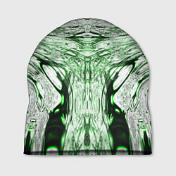 Шапка Зеленый узор, цвет: 3D-принт