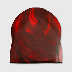 Шапка Темно красные волны, цвет: 3D-принт