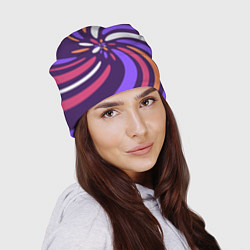 Шапка Галактика цветов, цвет: 3D-принт — фото 2