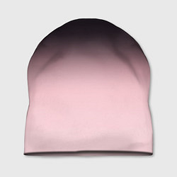 Шапка Градиент: от черного к розовому, цвет: 3D-принт