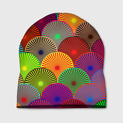 Шапка Multicolored circles, цвет: 3D-принт