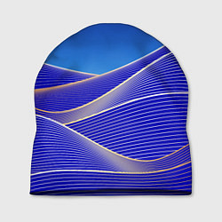 Шапка Волновая растровая композиция, цвет: 3D-принт