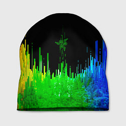 Шапка Геометрическая музыкальная волна, цвет: 3D-принт