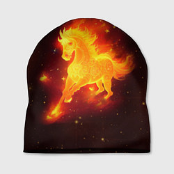 Шапка Огненный конь мчится, цвет: 3D-принт