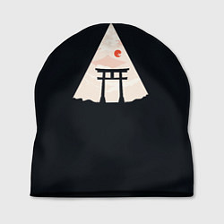 Шапка Японские ворота Тории в горах, цвет: 3D-принт