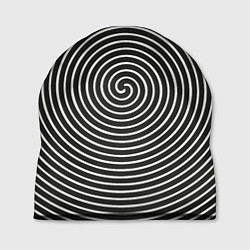 Шапка Оптическая иллюзия спираль