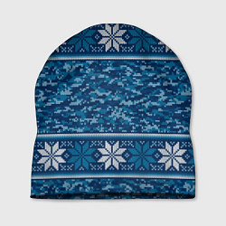 Шапка Камуфляжный свитер - алатырь