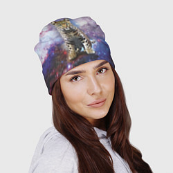 Шапка Space leopard, цвет: 3D-принт — фото 2