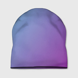 Шапка Градиент - слива в небе, цвет: 3D-принт