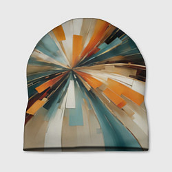 Шапка Цветная абстракция - нейросеть, цвет: 3D-принт