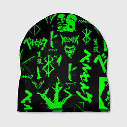 Шапка Berserk neon green, цвет: 3D-принт