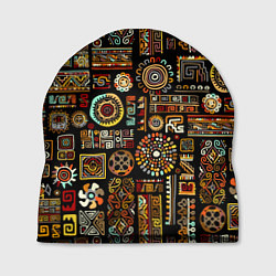 Шапка Африканский этнический орнамент, цвет: 3D-принт