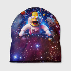 Шапка Homer Simpson in space - ai art, цвет: 3D-принт