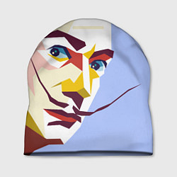 Шапка Сальвадор Дали в стиле поп арт, цвет: 3D-принт