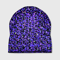 Шапка Фиолетовая мозаика