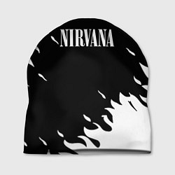 Шапка Nirvana текстура огонь