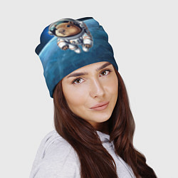 Шапка Кроха капибара в космическом скафандре, цвет: 3D-принт — фото 2