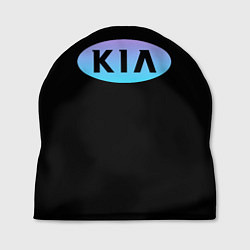 Шапка KIA logo neon, цвет: 3D-принт