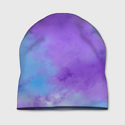 Шапка Фиолетовый космический туман