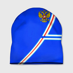 Шапка Россия спорт текстура