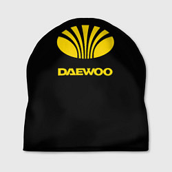 Шапка Daewoo logo yellow, цвет: 3D-принт