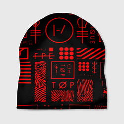 Шапка Twenty one pilots pattern rock, цвет: 3D-принт