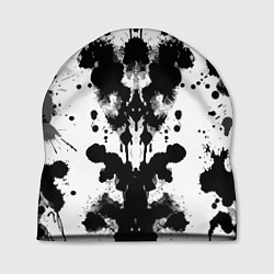 Шапка The psychedelic Rorschach test - ai art