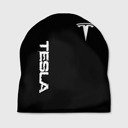 Шапка Tesla logo white, цвет: 3D-принт