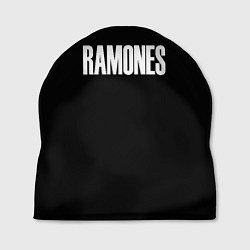 Шапка Ramones white logo, цвет: 3D-принт