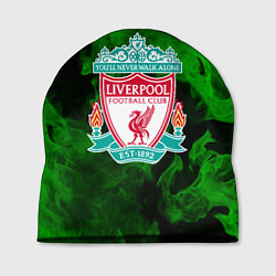 Шапка Liverpool green fire