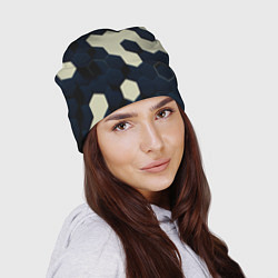 Шапка Соты абстракция, цвет: 3D-принт — фото 2