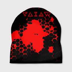 Шапка The Witcher hexagon краски