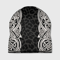 Шапка Скандинавский кельтский узор, цвет: 3D-принт