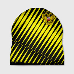 Шапка Герб РФ абстракция