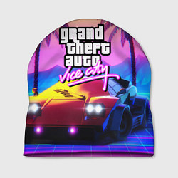 Шапка Vice city retro wave Lambo, цвет: 3D-принт