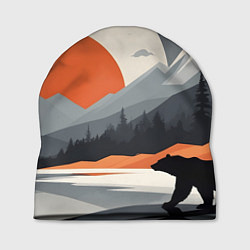 Шапка Горы медведь геометрия, цвет: 3D-принт