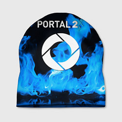 Шапка Portal 2 blue flame, цвет: 3D-принт