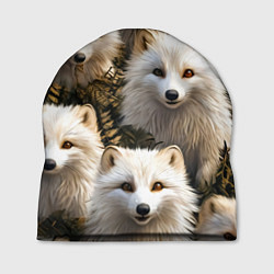 Шапка Песцы, цвет: 3D-принт