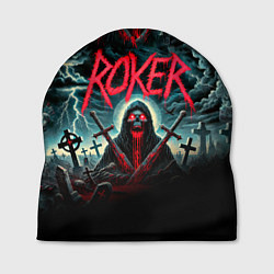 Шапка Roker - blood in the ground, цвет: 3D-принт