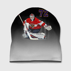 Шапка Sergey Bobrovsky is goalkeeper of the Florida Pant, цвет: 3D-принт
