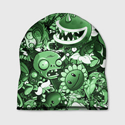 Шапка Растения против зомби в зеленом цвете, цвет: 3D-принт