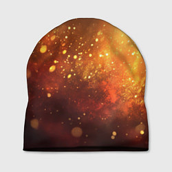 Шапка Золотая блестящая текстура, цвет: 3D-принт