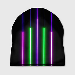 Шапка Color Purple green pink, цвет: 3D-принт