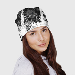 Шапка Samurai соты краски, цвет: 3D-принт — фото 2