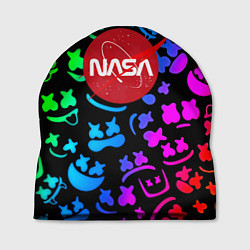 Шапка Marshmello x NASA gradient