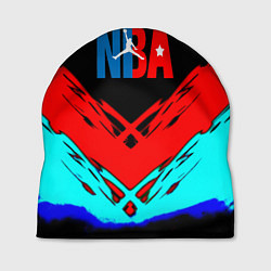 Шапка NBA краски геометрия