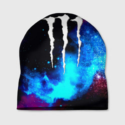 Шапка Monster energy космос, цвет: 3D-принт