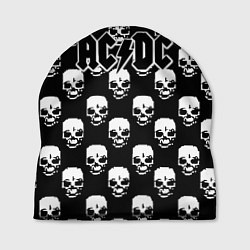 Шапка AC DC rock skull