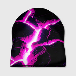 Шапка Color pink black, цвет: 3D-принт